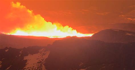 Three webstreams of the eruption are available